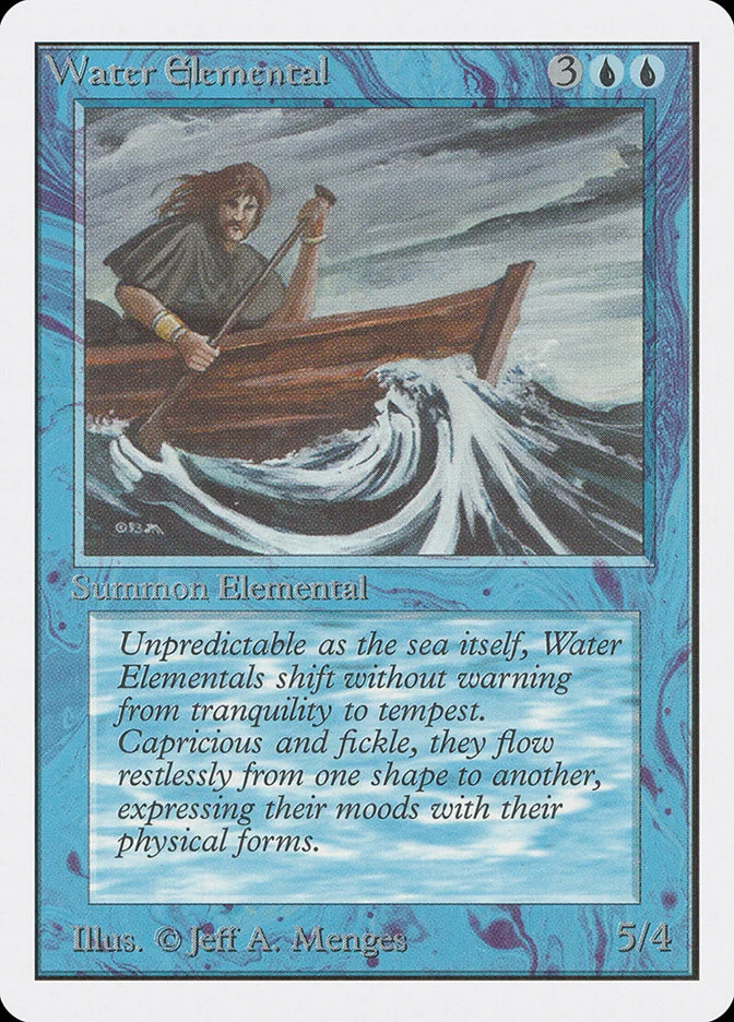 Water Elemental 「2ED/92」「EN」