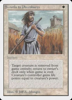 Swords to Plowshares #41 · Magic: The Gathering