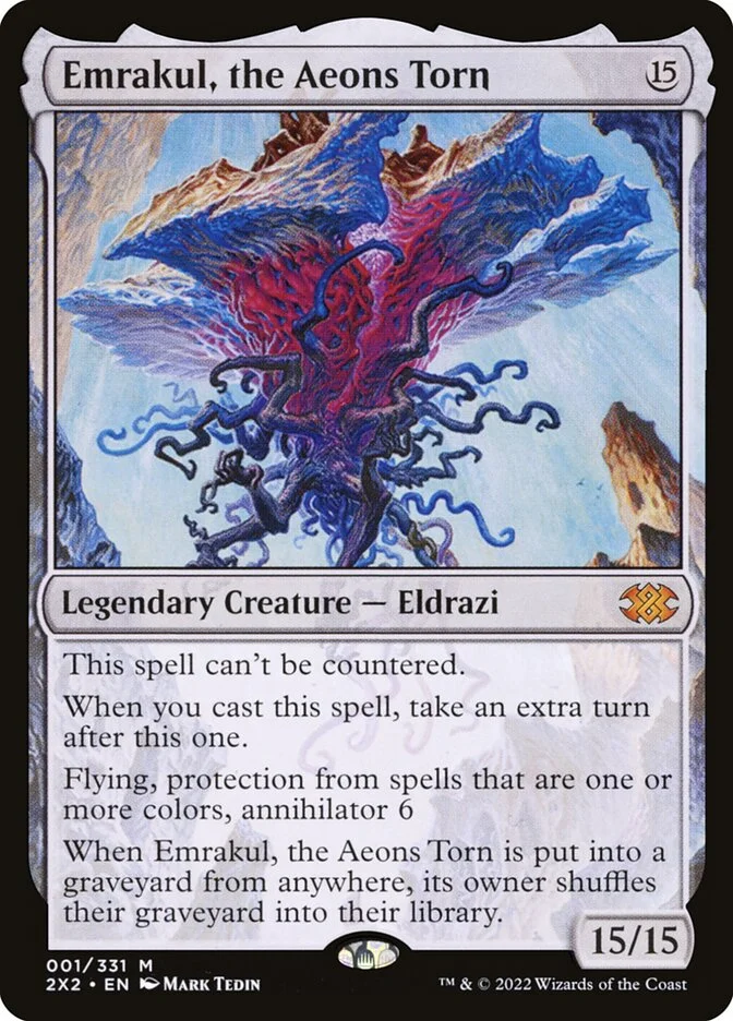 Emrakul, the Aeons Torn 「2X2/1」「EN」