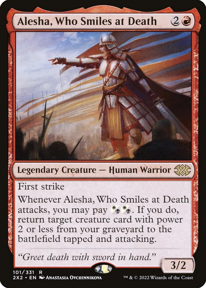 Alesha, Who Smiles at Death 「2X2/101」「EN」