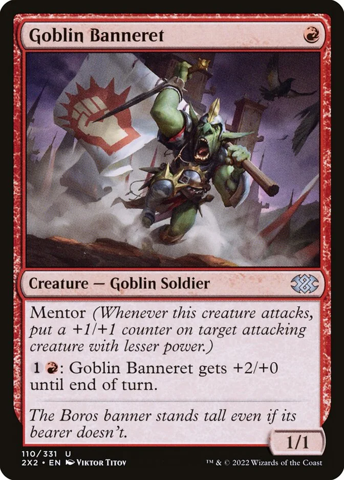 Goblin Banneret 「2X2/110」「EN」
