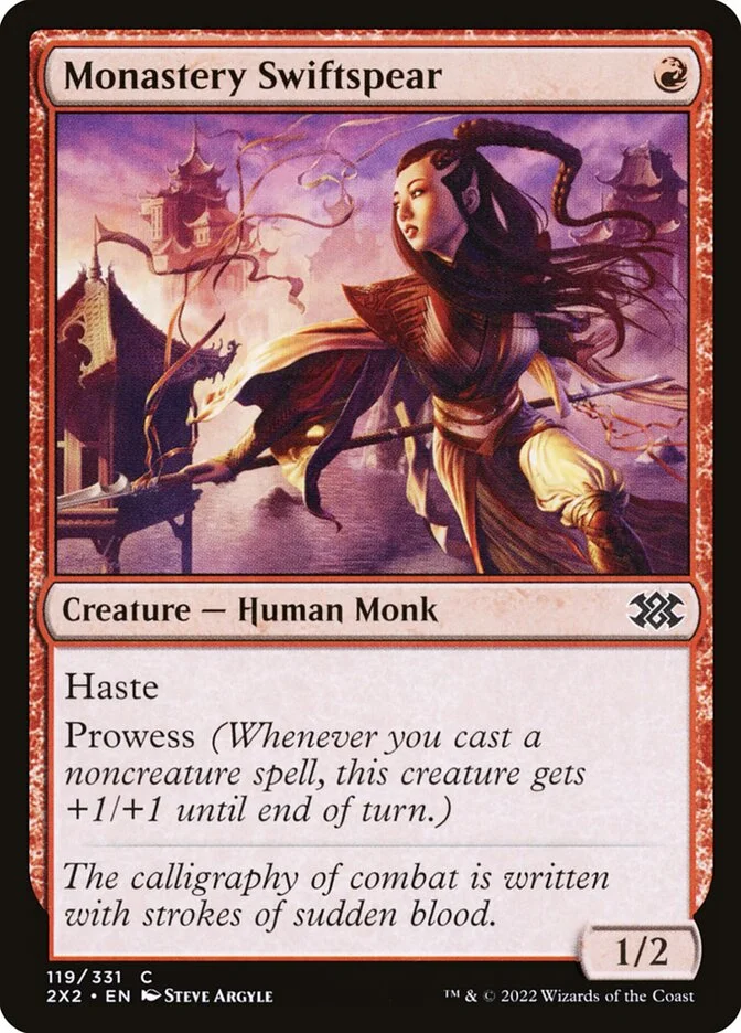 Monastery Swiftspear 「2X2/119」「EN」