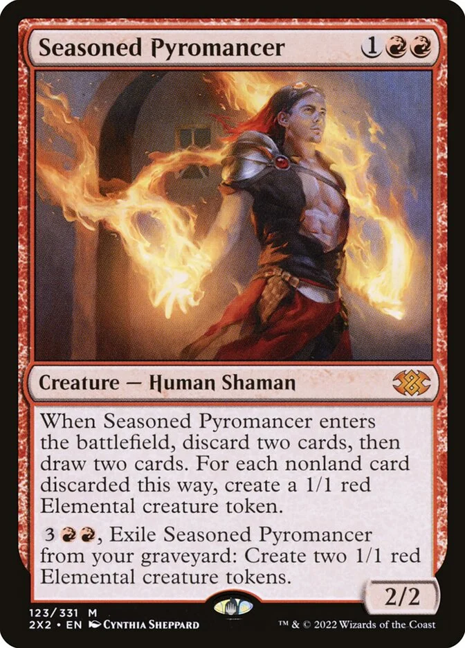Seasoned Pyromancer 「2X2/123」「EN」
