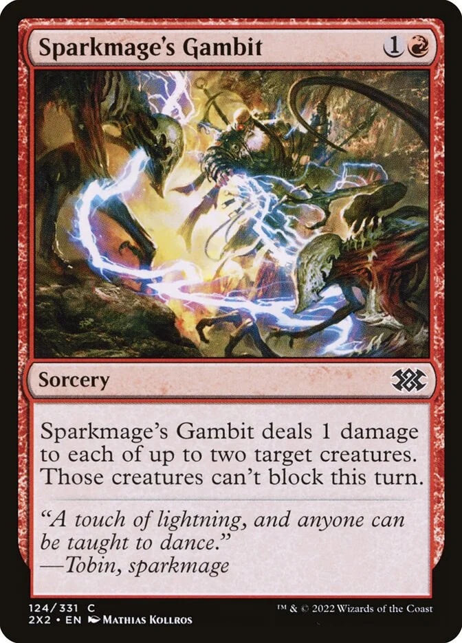 Sparkmage's Gambit 「2X2/124」「EN」
