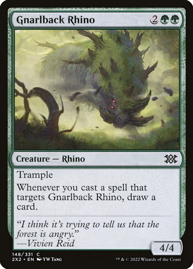 Gnarlback Rhino 「2X2/148」「EN」