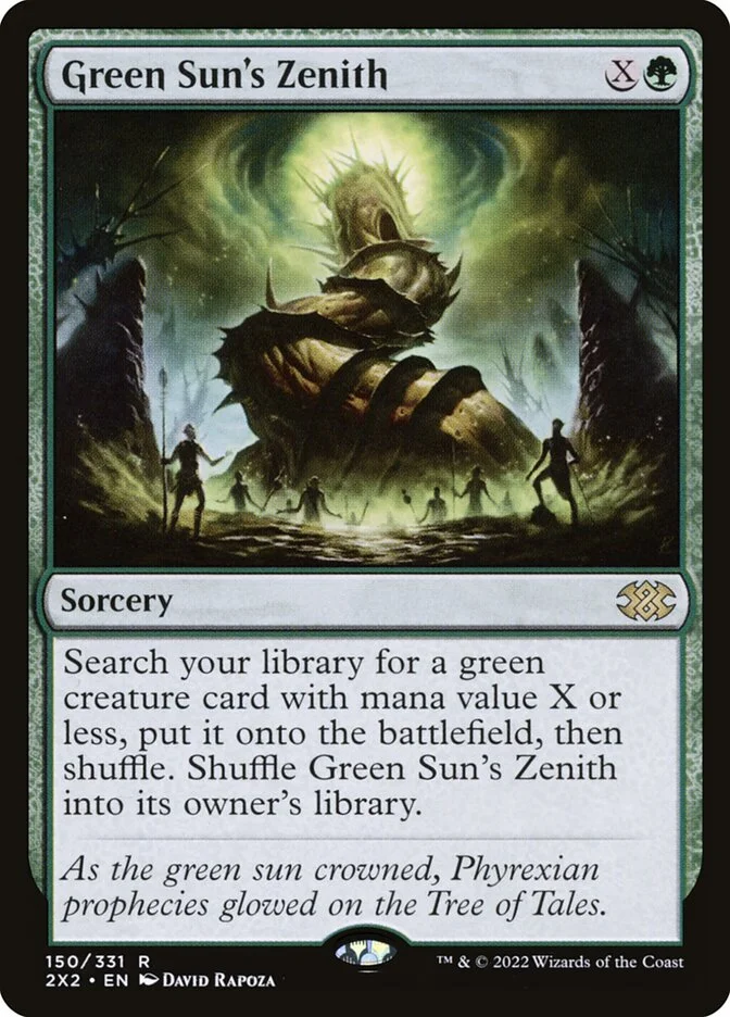 Green Sun's Zenith 「2X2/150」「EN」