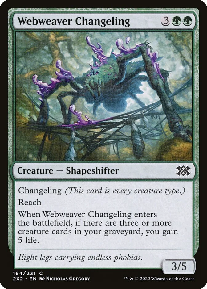 Webweaver Changeling 「2X2/164」「EN」