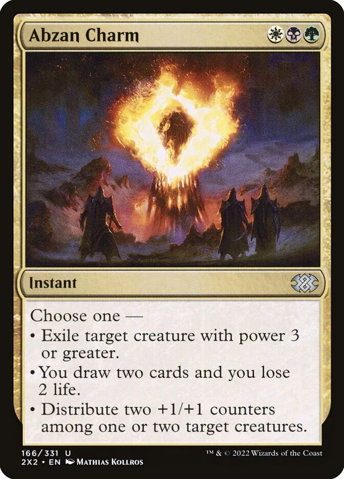Abzan Charm 「2X2/166」「EN」