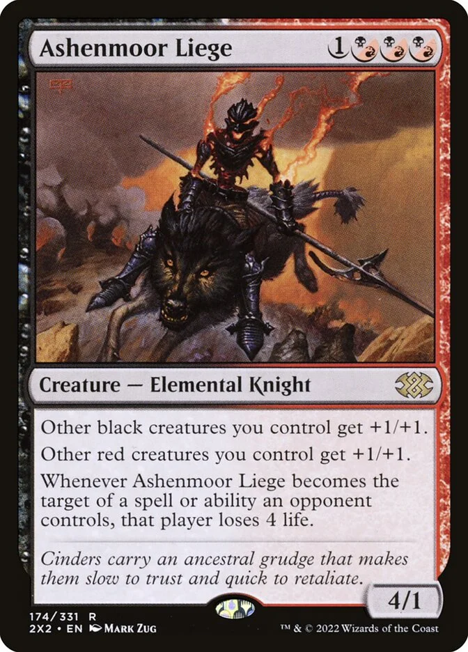 Ashenmoor Liege 「2X2/174」「EN」
