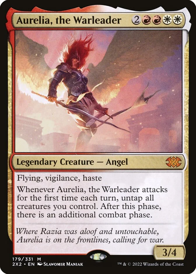 Aurelia, the Warleader 「2X2/179」「EN」