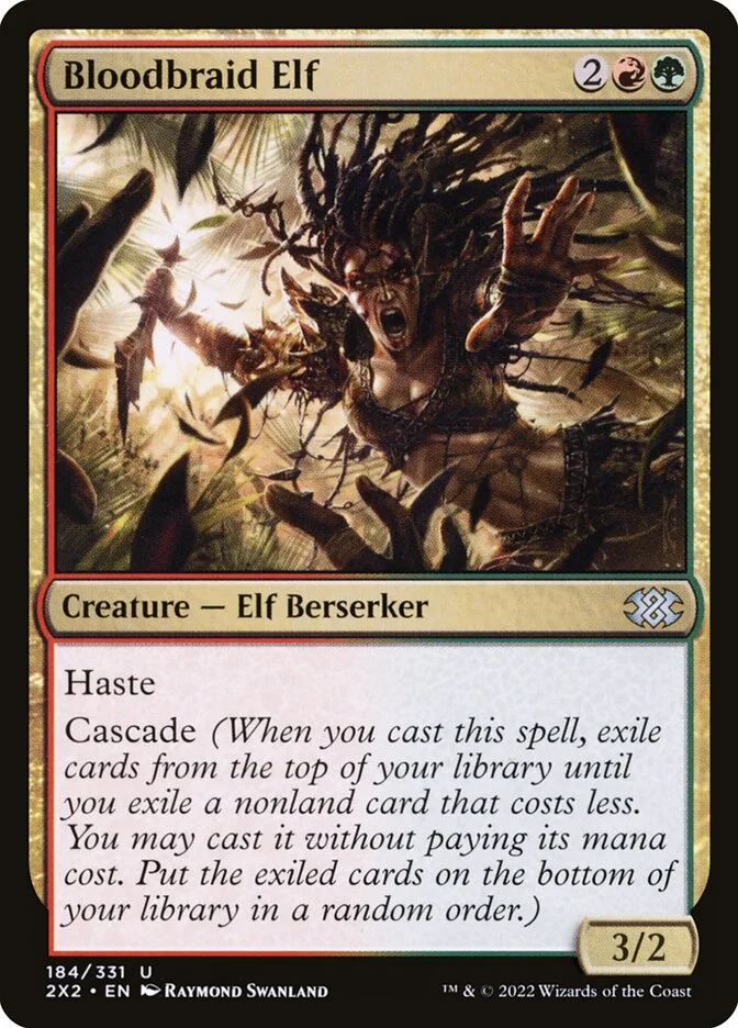 Bloodbraid Elf 「2X2/184」「EN」