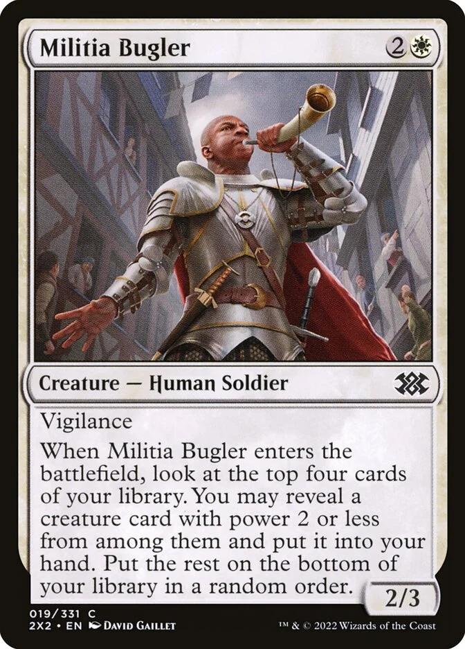 Militia Bugler 「2X2/19」「EN」