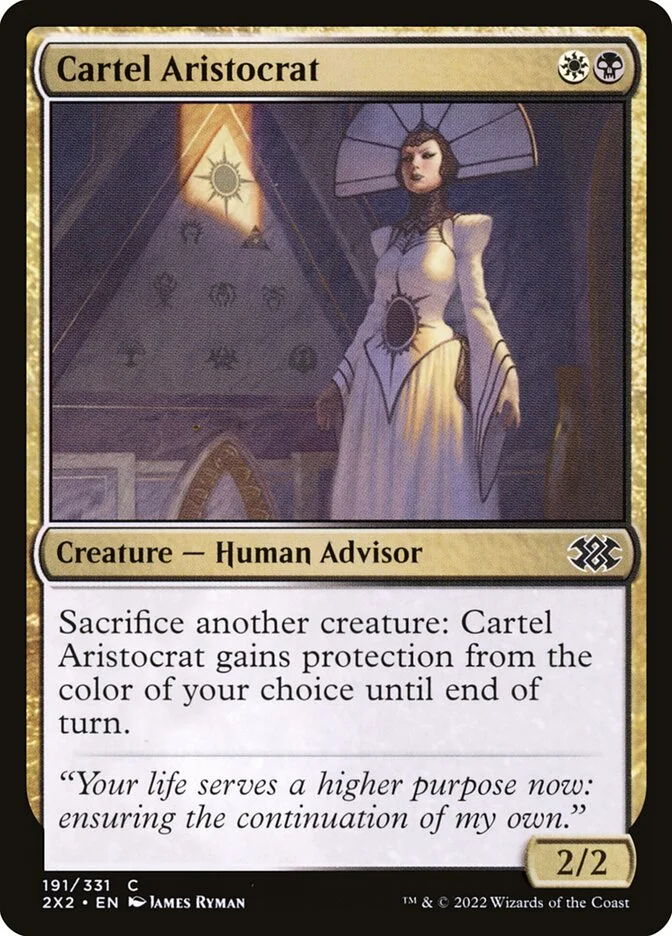 Cartel Aristocrat 「2X2/191」「EN」