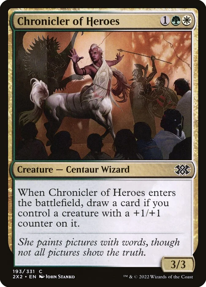 Chronicler of Heroes 「2X2/193」「EN」