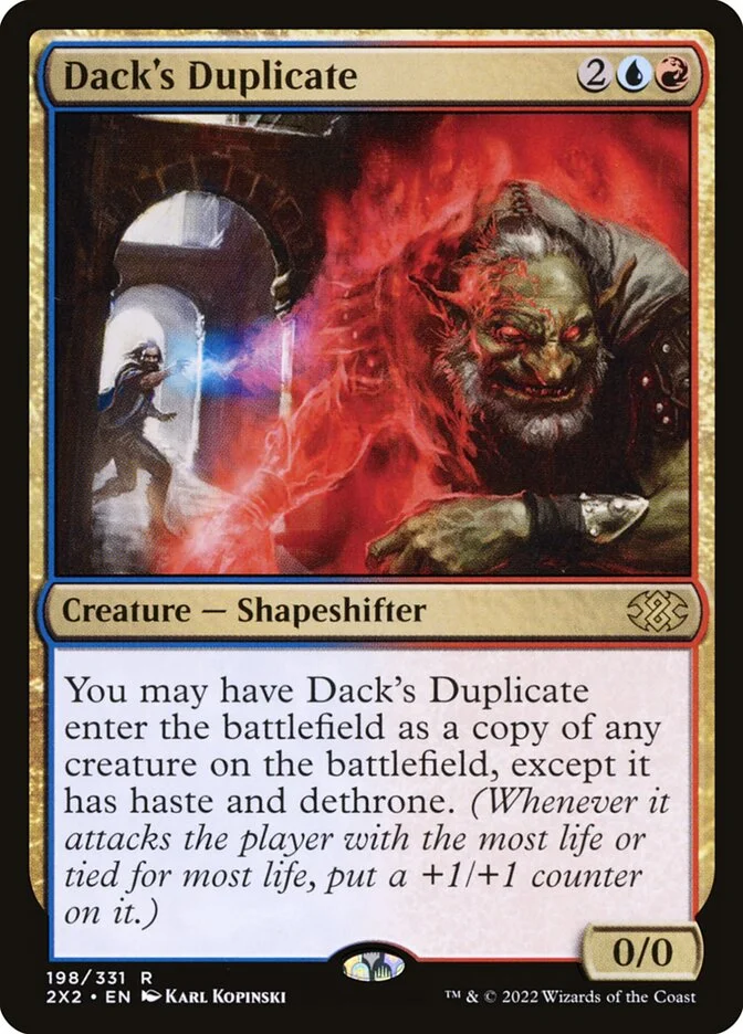Dack's Duplicate 「2X2/198」「EN」