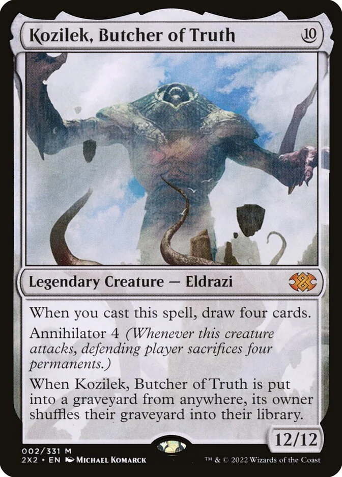 Kozilek, Butcher of Truth 「2X2/2」「EN」