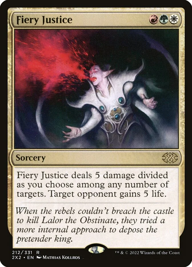 Fiery Justice 「2X2/212」「EN」