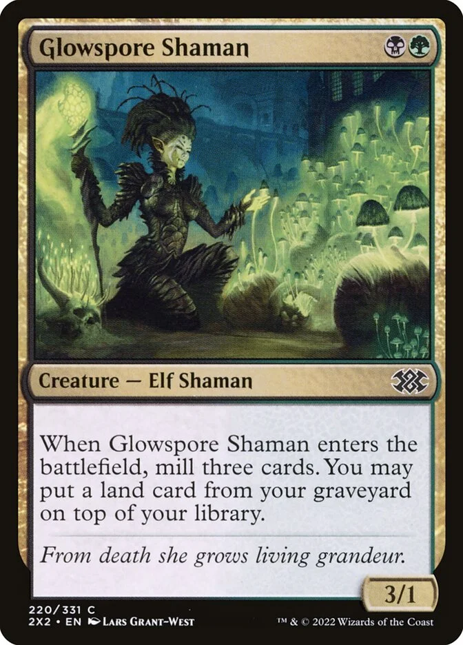 Glowspore Shaman 「2X2/220」「EN」