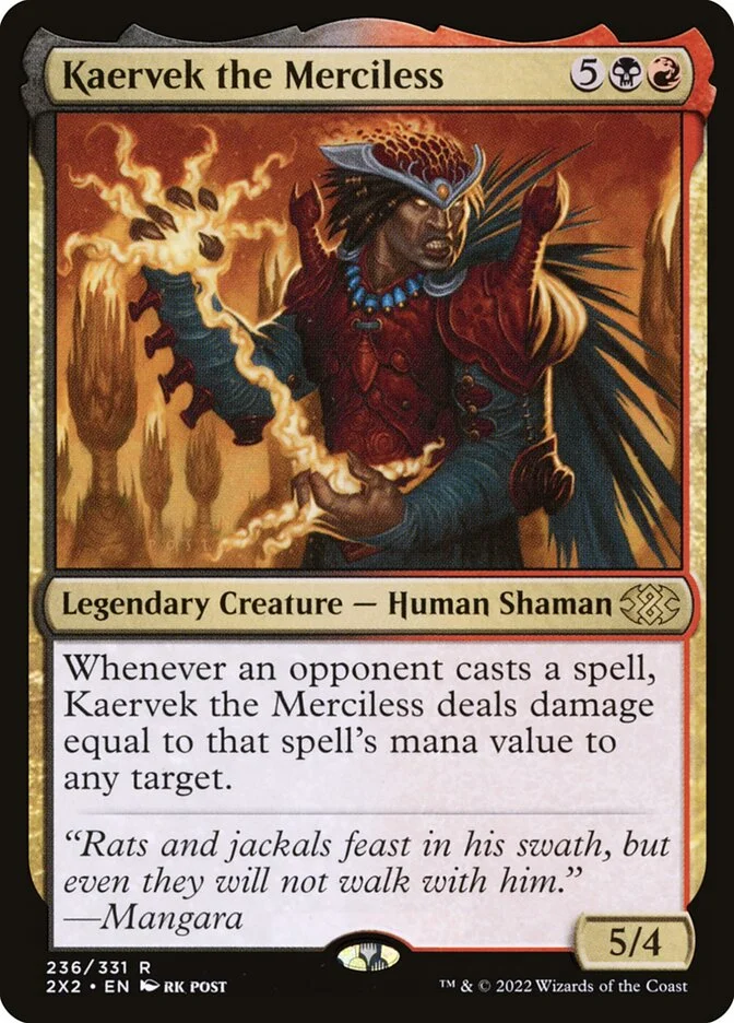 Kaervek the Merciless 「2X2/236」「EN」