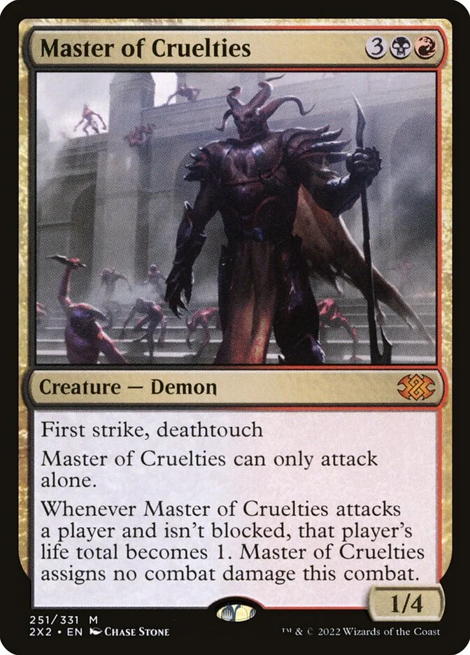 Master of Cruelties 「2X2/251」「EN」