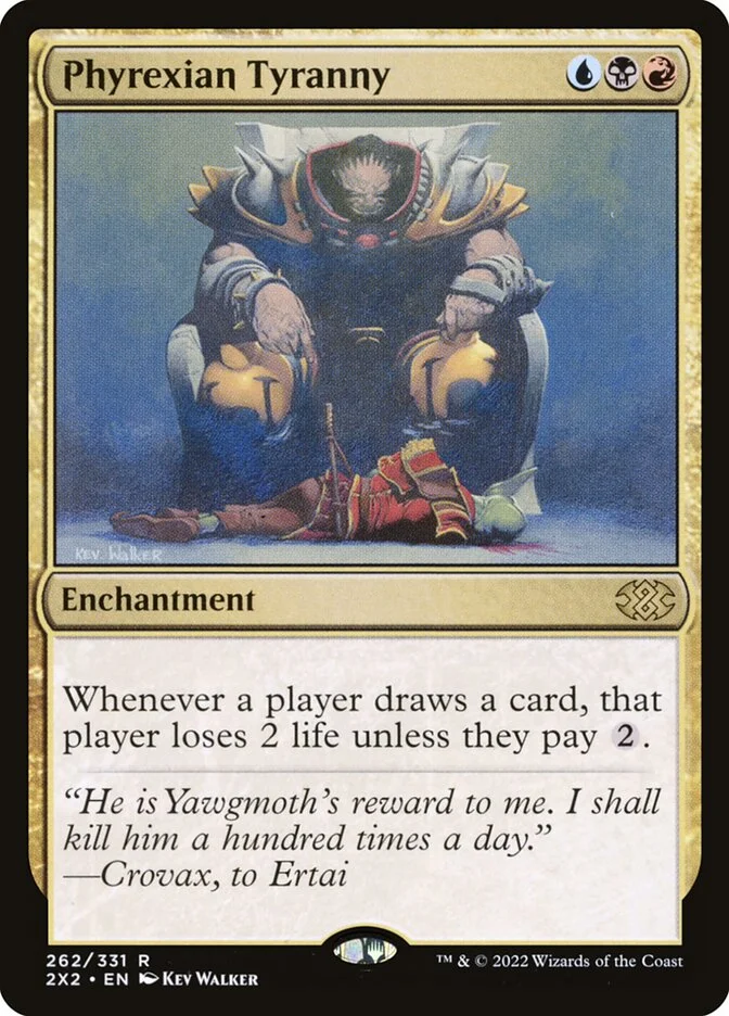 Phyrexian Tyranny 「2X2/262」「EN」