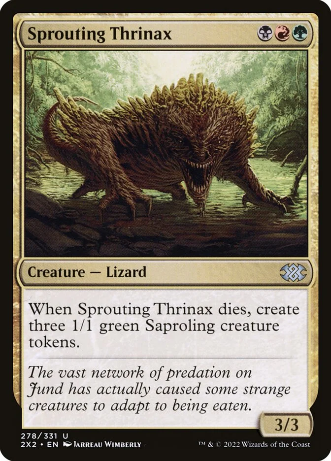 Sprouting Thrinax 「2X2/278」「EN」
