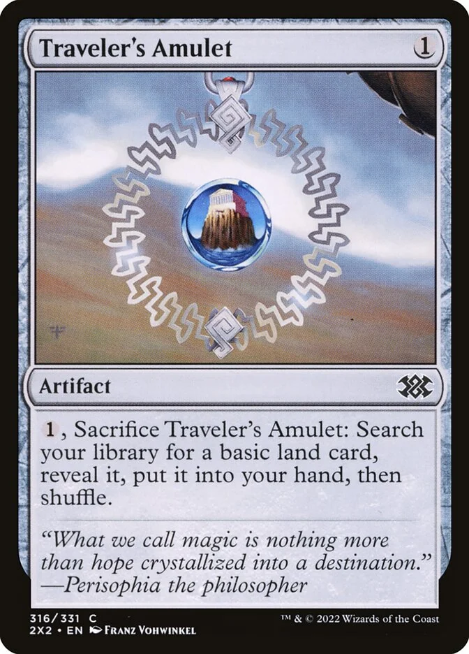 Traveler's Amulet 「2X2/316」「EN」