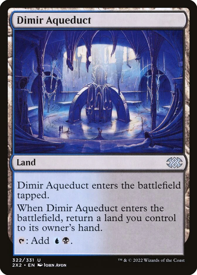 Dimir Aqueduct 「2X2/322」「EN」