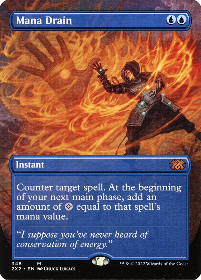 Mana Drain 「2X2/348」「EN」
