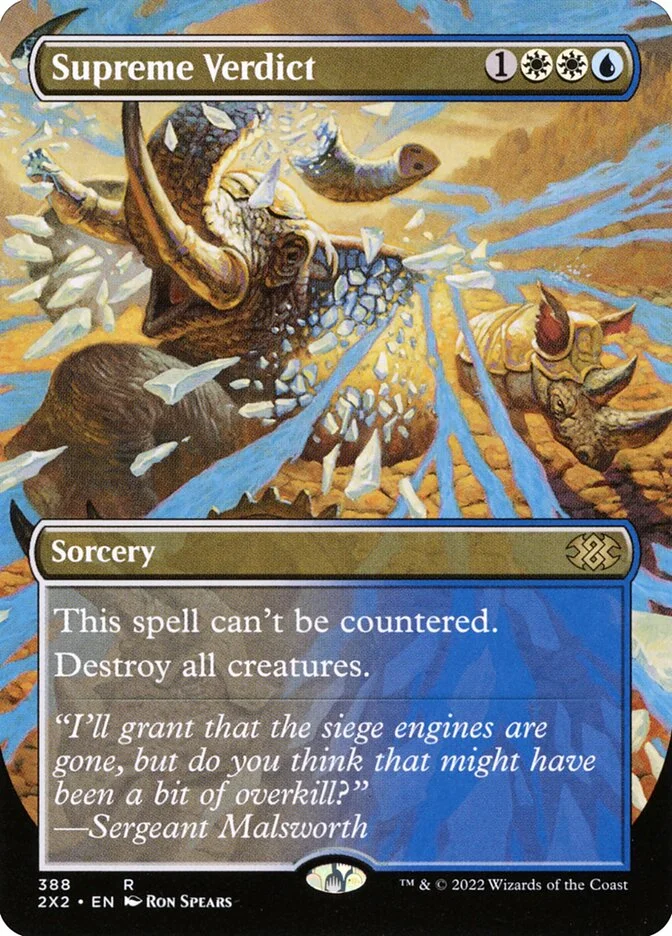 Supreme Verdict 「2X2/388」「EN」