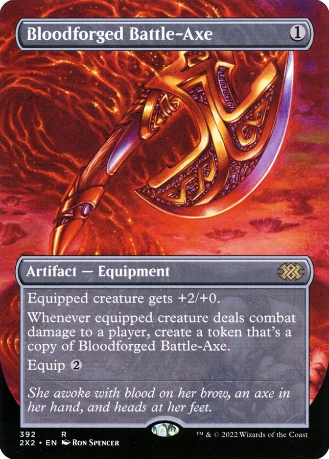 Bloodforged Battle-Axe 「2X2/392」「EN」
