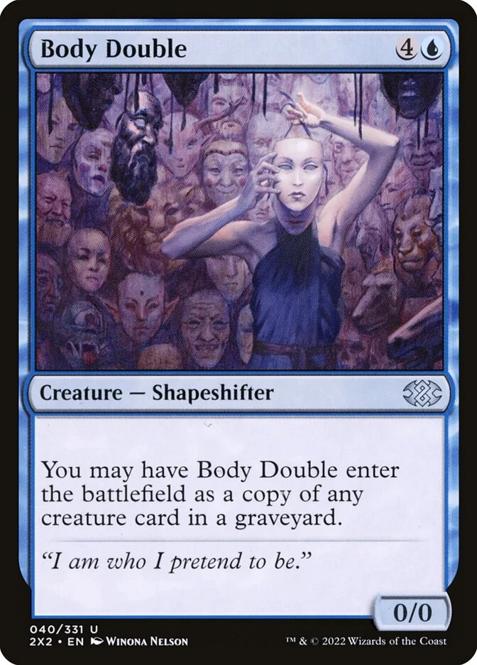 Body Double 「2X2/40」「EN」