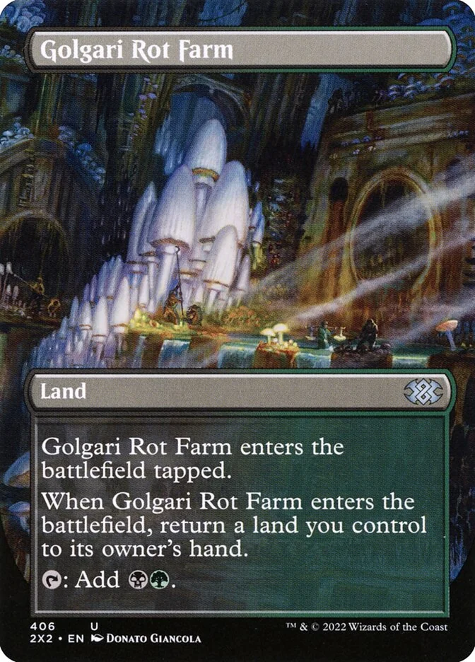 Golgari Rot Farm 「2X2/406」「EN」