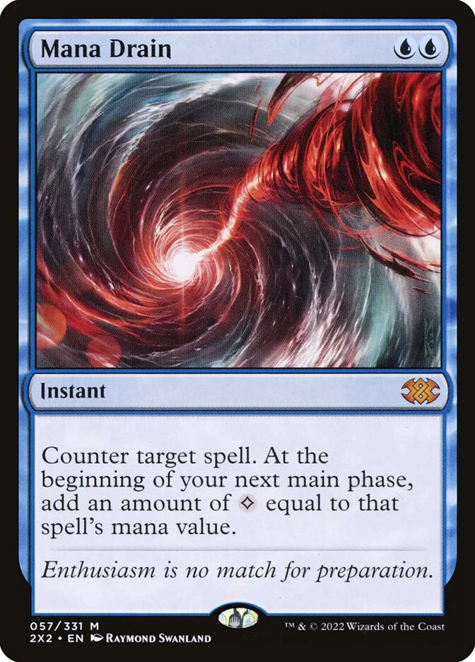 Mana Drain 「2X2/57」「EN」