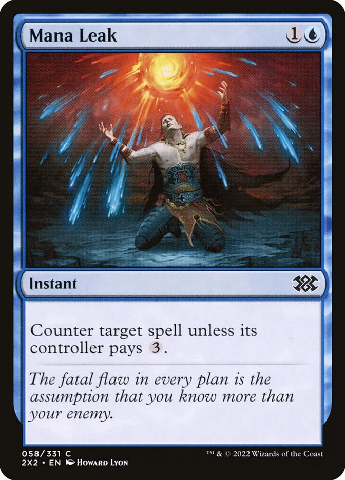 Mana Leak 「2X2/58」「EN」