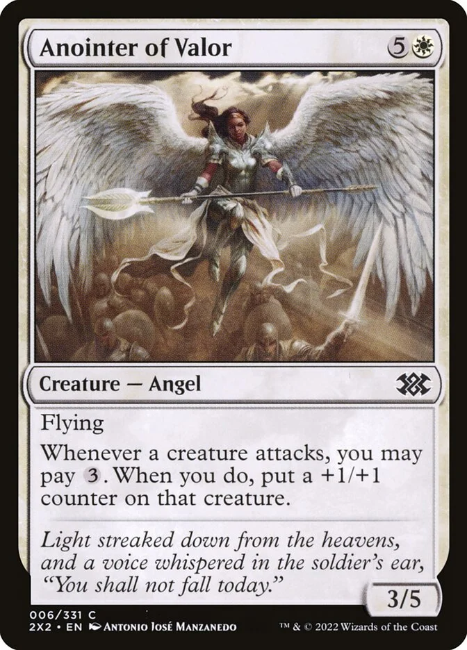 Anointer of Valor 「2X2/6」「EN」