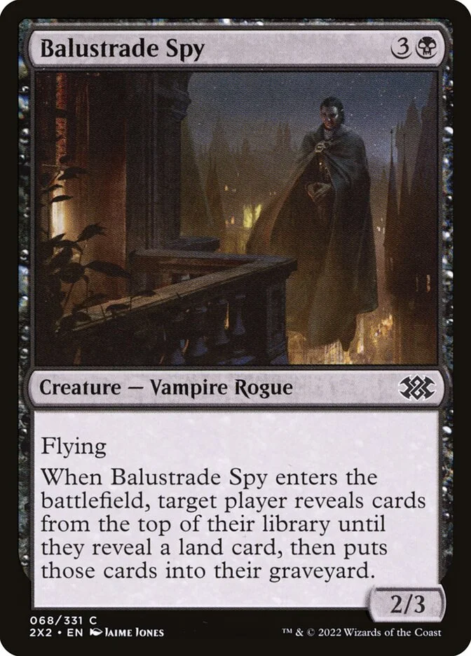Balustrade Spy 「2X2/68」「EN」