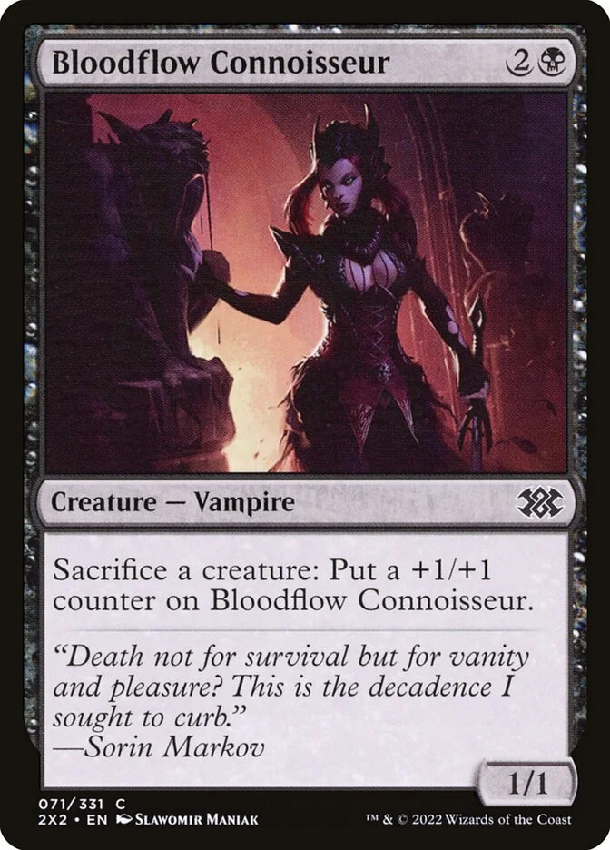 Bloodflow Connoisseur 「2X2/71」「EN」