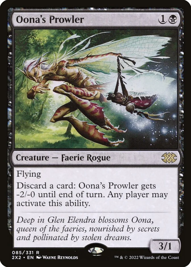 Oona's Prowler 「2X2/85」「EN」
