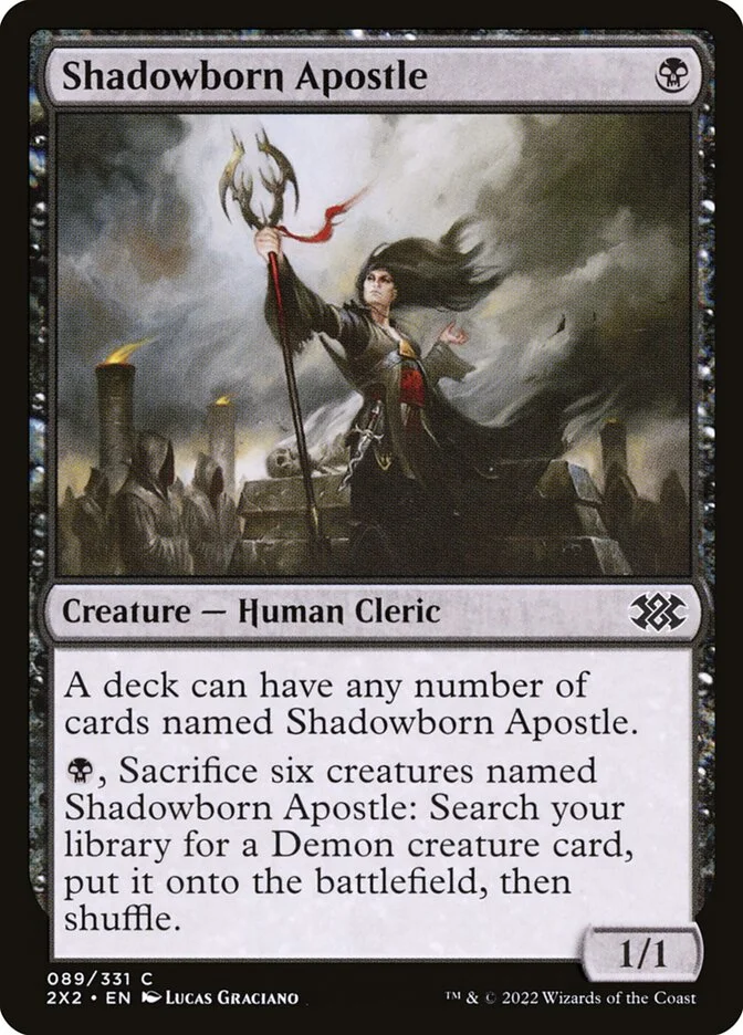 Shadowborn Apostle 「2X2/89」「EN」
