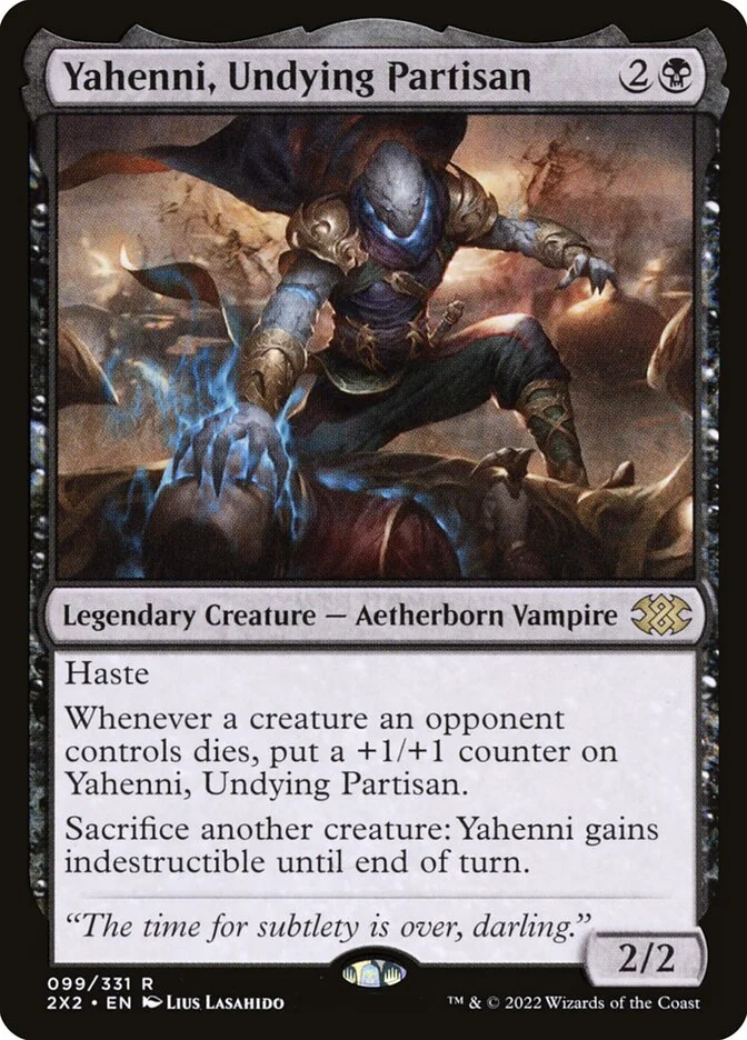 Yahenni, Undying Partisan 「2X2/99」「EN」