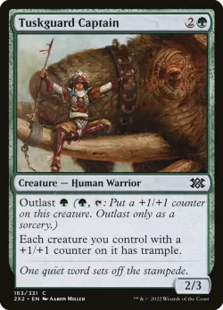 Tuskguard Captain #163 · Magic: The Gathering