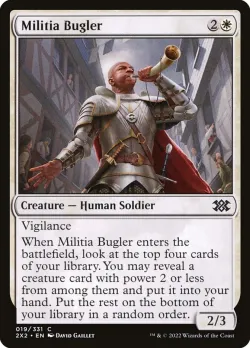 Militia Bugler #19 · Magic: The Gathering
