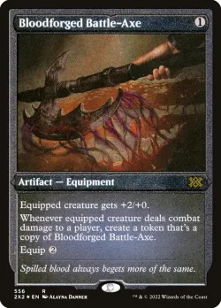 Bloodforged Battle-Axe 「2X2/556」「EN」