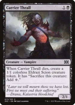 Carrier Thrall #72 · Magic: The Gathering