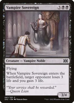 Vampire Sovereign #97 · Magic: The Gathering