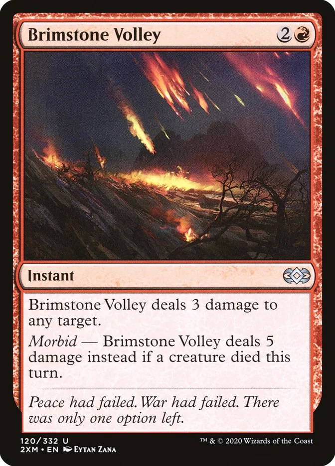 Brimstone Volley 「2XM/120」「EN」