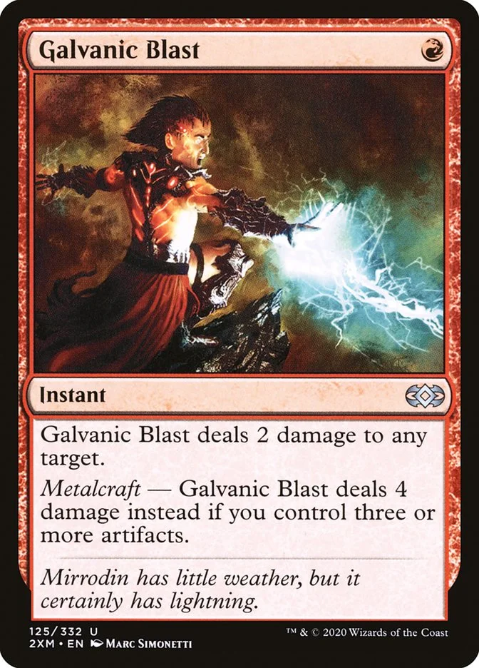 Galvanic Blast 「2XM/125」「EN」