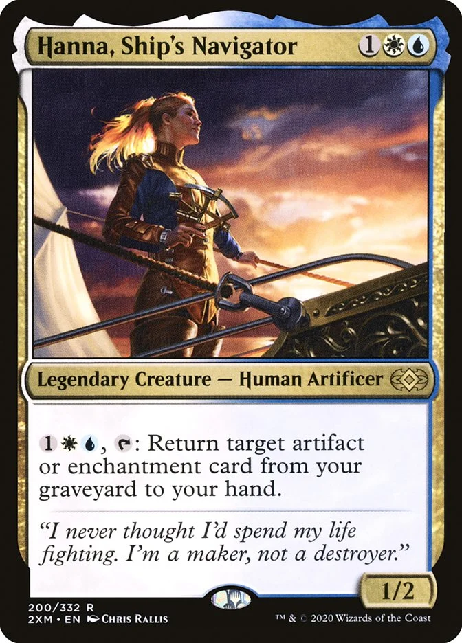 Hanna, Ship's Navigator 「2XM/200」「EN」