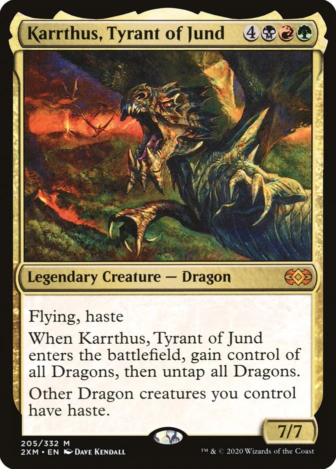 Karrthus, Tyrant of Jund 「2XM/205」「EN」
